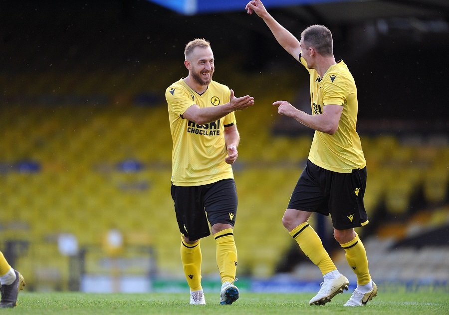 Millwall FC - Kevin Nisbet's hat-trick seals Millwall win over Sutton