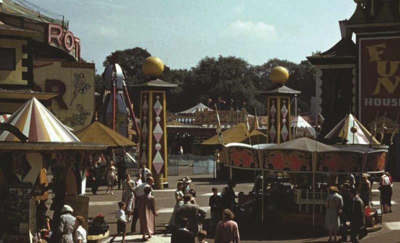 South London Memories Battersea Fun Fair the fairground