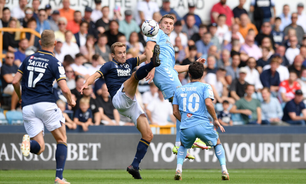 Millwall FC - Coventry City v Millwall in focus