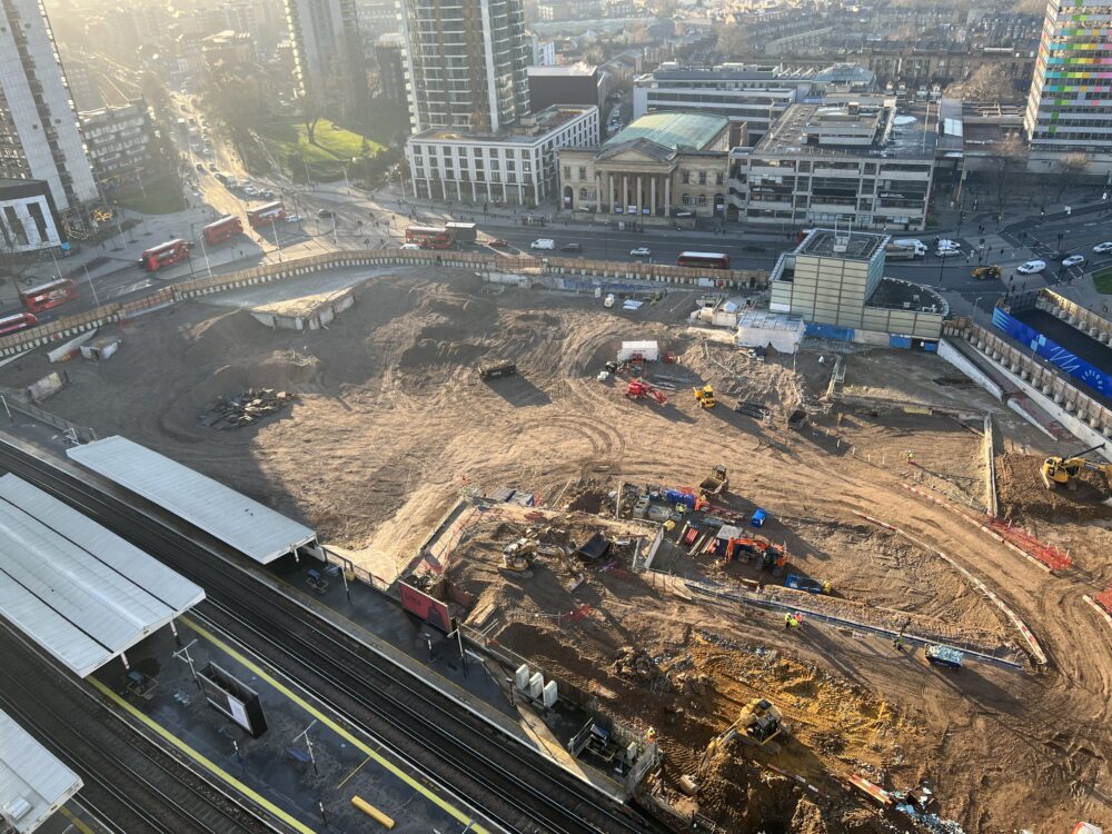 Elephant & Castle upgrade sees progress in basement works and prepares for  tunnelling