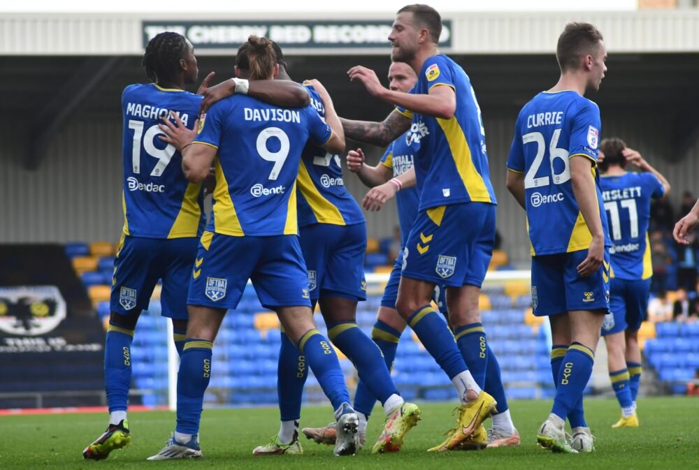 AFC Wimbledon 3-2 Harrogate Town - BBC Sport