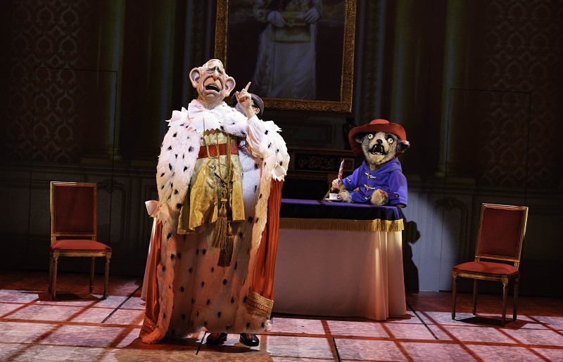 King Charles and Paddington Idiots Assemble Spitting Image Saves the World Live on Stage credit Mark S