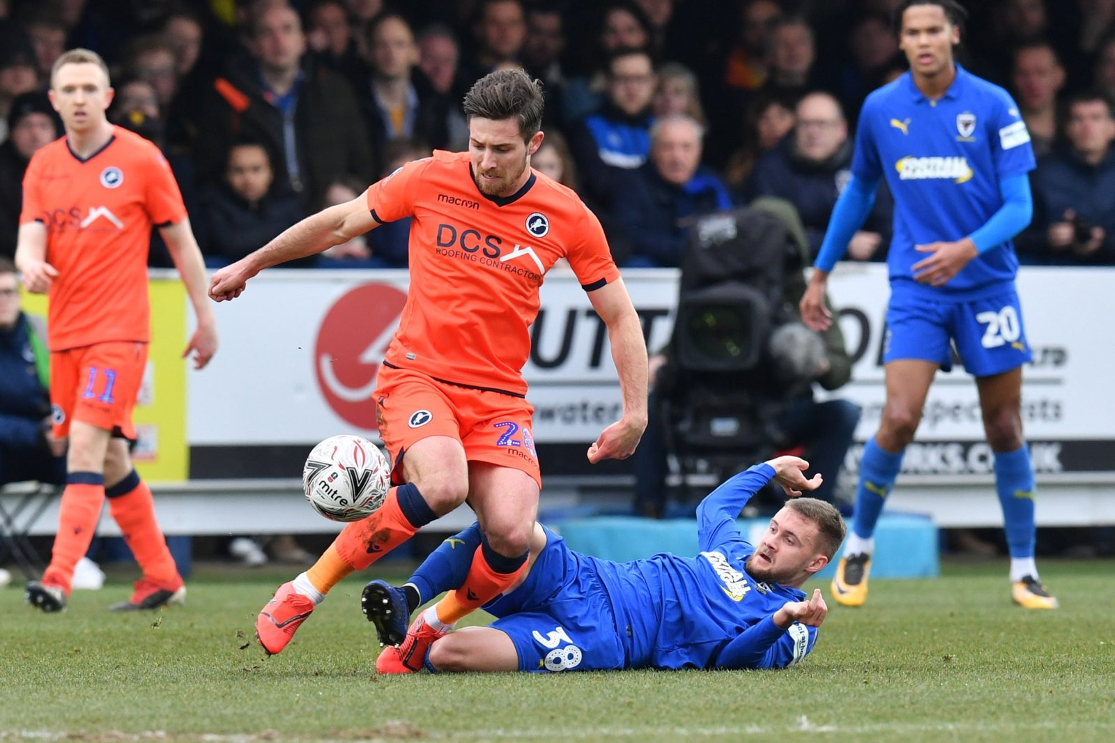 AFC Wimbledon 0 Millwall 1 – Murray Wallace goal sends Lions into FA ...