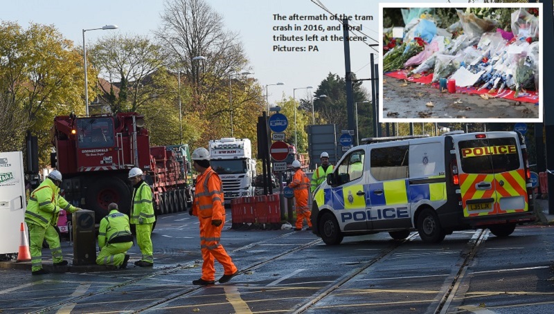 TfL to admit failings over 2016 tram crash – South London News