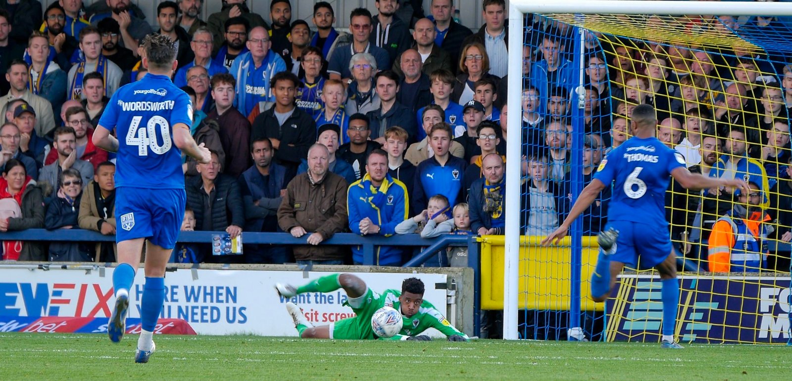 Pompey 1 AFC Wimbledon 1 - News - Portsmouth