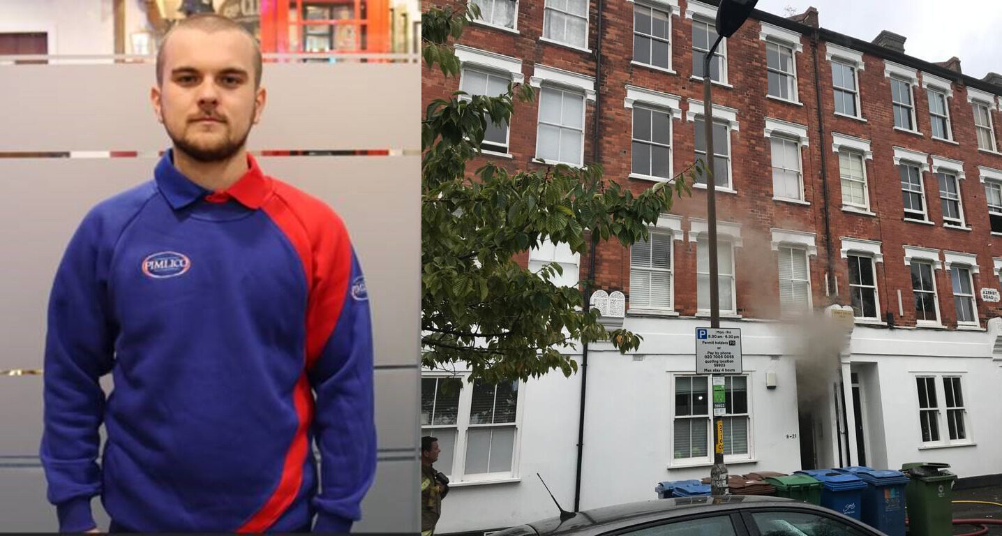 Plumber helps residents escape burning block of flats in Peckham ...