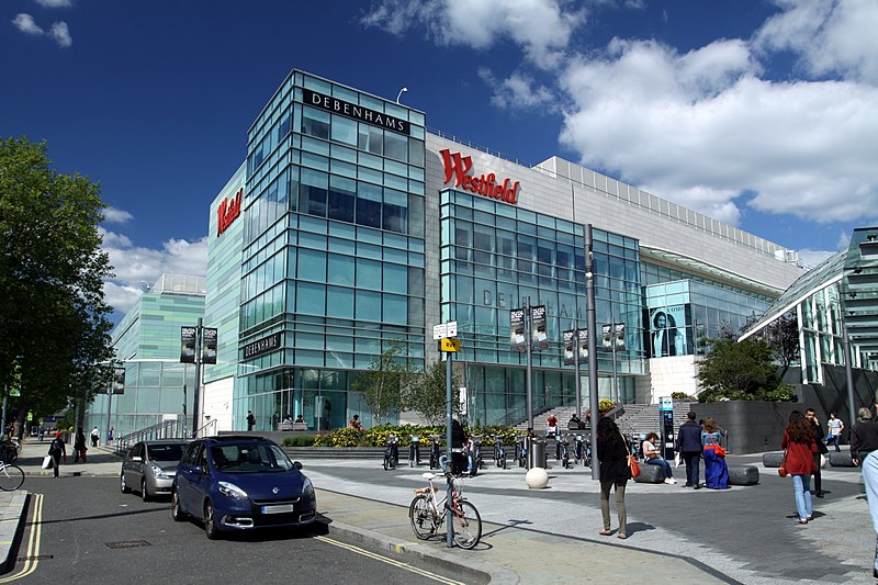 Shopping itineraries in Westfield London in October (updated in