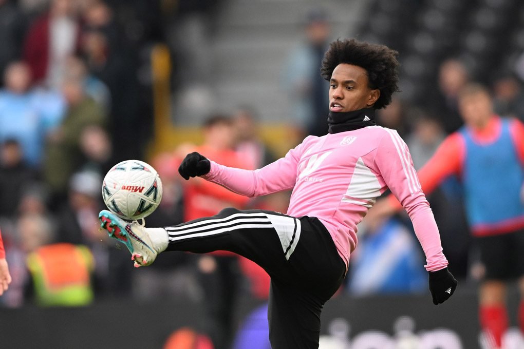 Soccer PIX: Willian stars in Fulham win; Girona held - Rediff.com