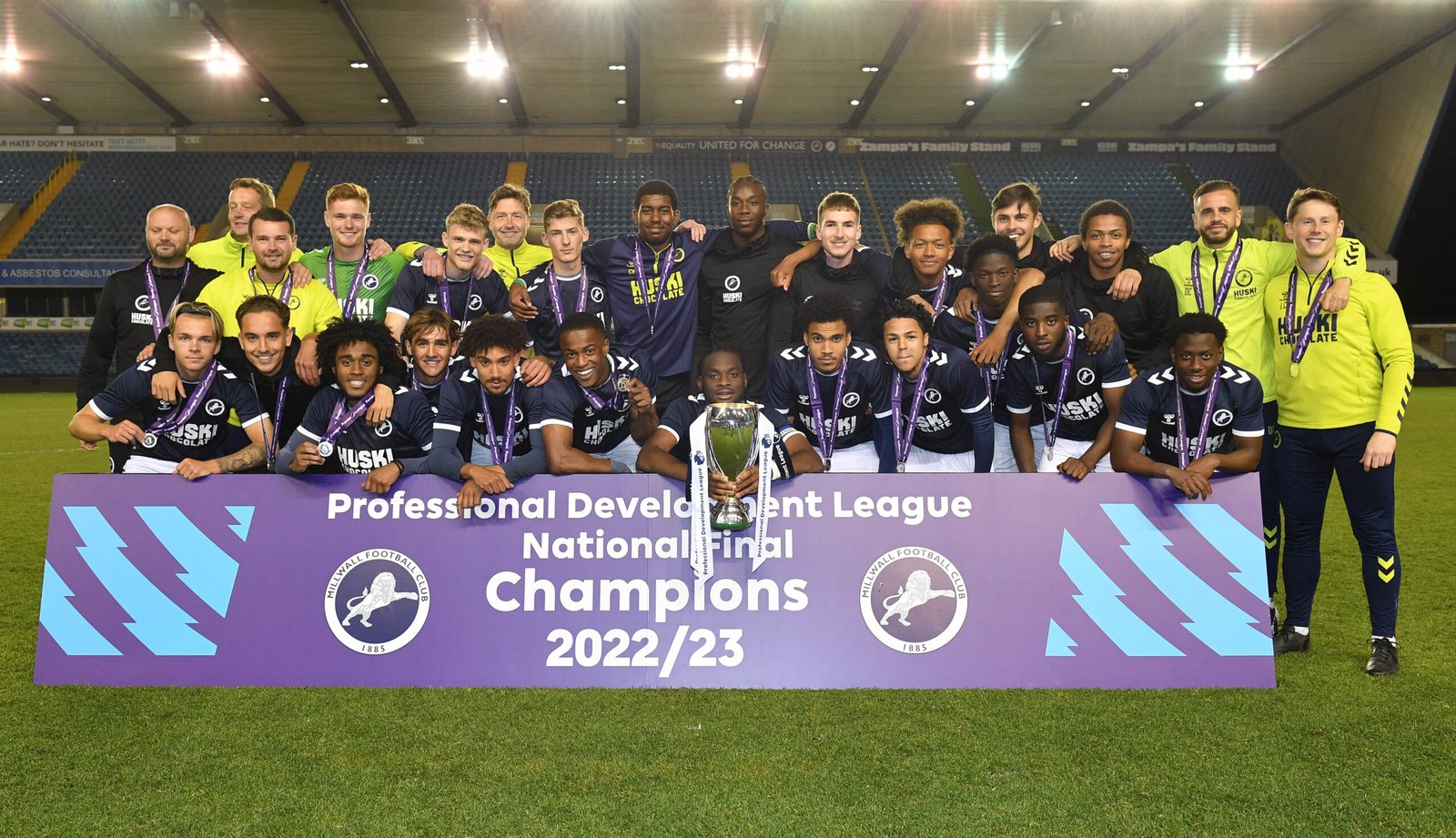 Millwall Under-23 v Huddersfield Town Under-23, Professional