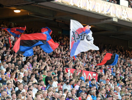 Holmesdale Fanatics release statement after group banner removed from Selhurst Park