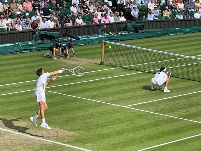 Salisbury And Watson Crash Out Of Mixed Doubles On Centre Court In ...