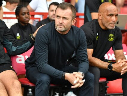 It's my fault for changing the team' – Nathan Jones accepts responsibility  for Charlton's first-half display against Blackpool – South London News