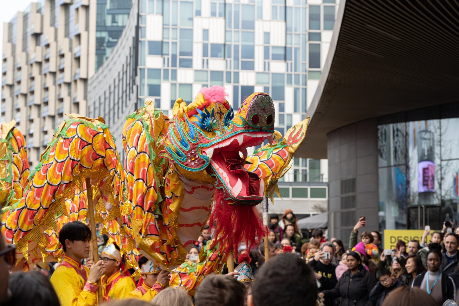 Lunar New Year celebrations at Greenwich Peninsula